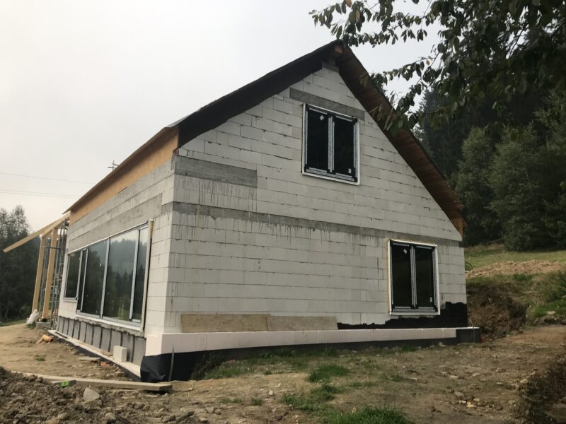 Hrubá stavba vč. oken