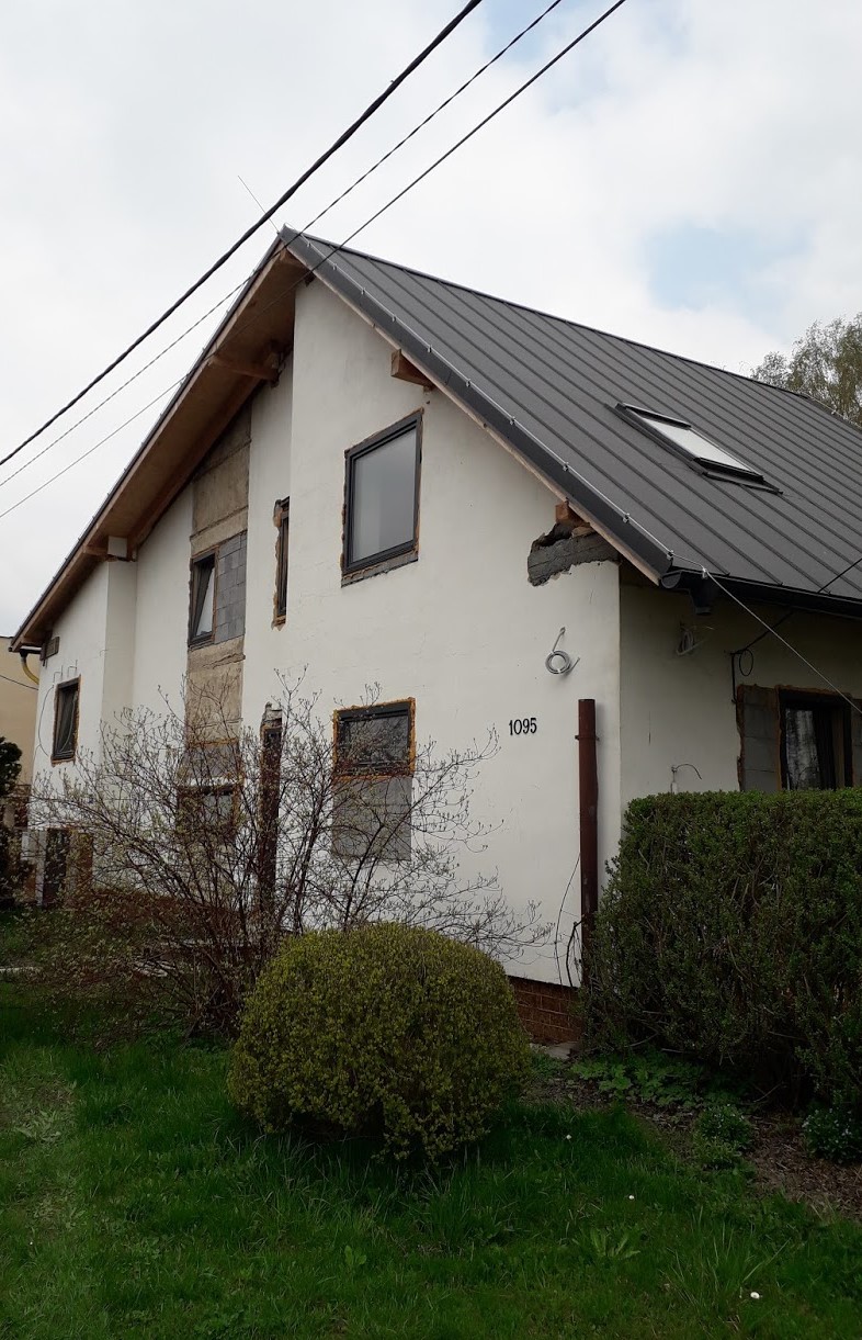 Rodinný dům před zateplením