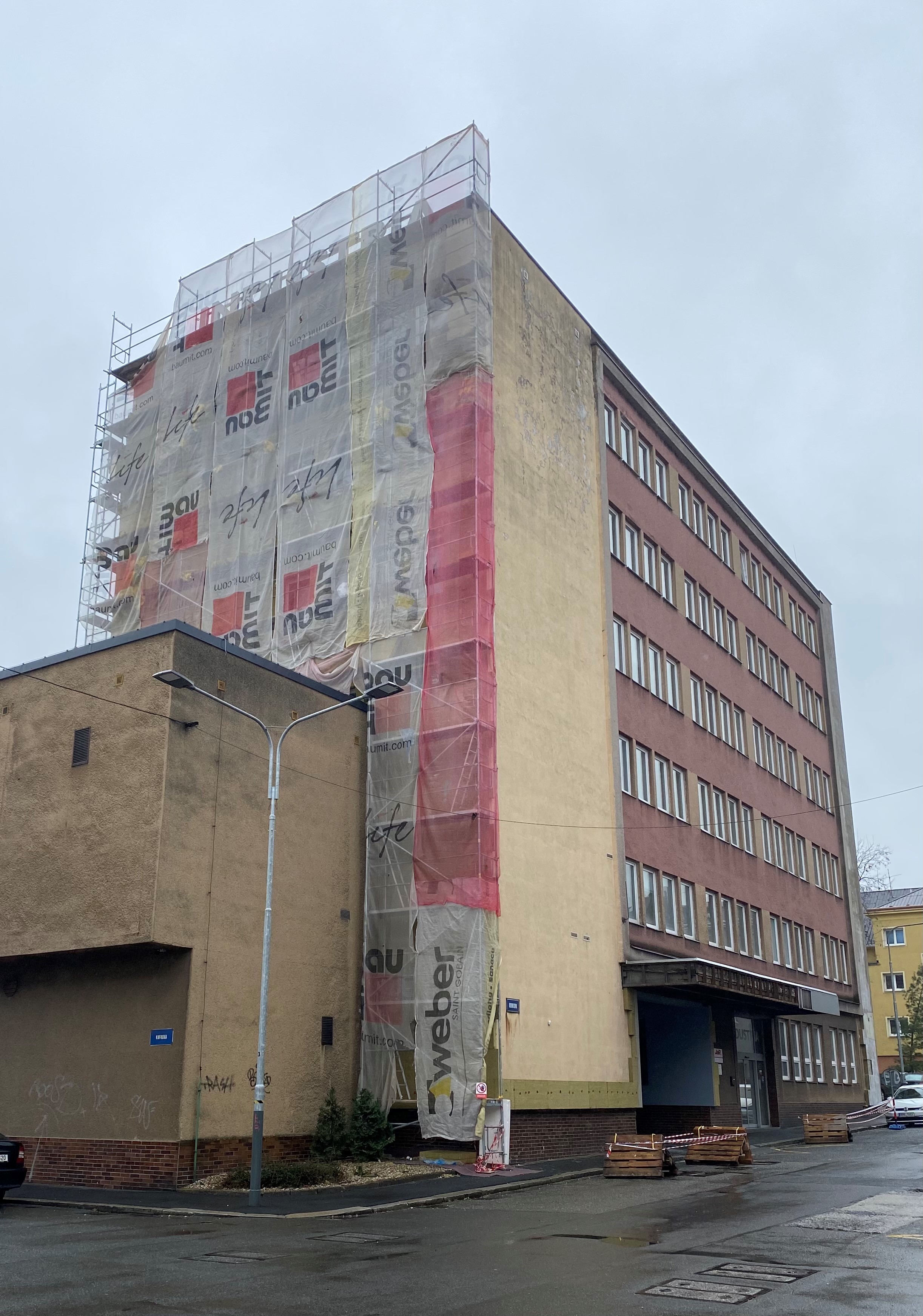 Zateplení Administrativní budovy - Ostrava